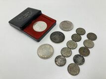 1964年オリンピック 1000円銀貨 100円銀貨（1964年オリンピック、稲、鳳凰） おまとめ14枚_画像1