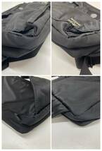 【38279】PORTER ポーター TANKER タンカー 黒 ブラック WAIST BAG ウエストバッグ ポーチ_画像9