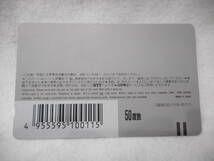 ◇テレカ　テレホンカード　50度数　マイク・タイソン トヨタ トヨタトラック　未使用_画像2