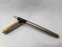 ◇PARKER パーカー 万年筆 SONNET ソネット ペン先 18K 750 筆記具　USED品　箱無し_画像1