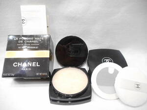 ◇CHANEL シャネル　LA POUDRE MATE DE CHANEL　マットルースパウダー　フェイスパウダー　01 MAT INVISIBLE 25g　未使用　箱入り