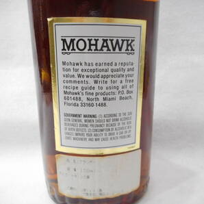 ◇古酒 洋酒 MOHAWK モホーク VSOP 750ml  40% ブランデー 未開栓 箱無しの画像8