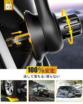 AiHiwvol スマホホルダー 車 スマホスタンド 【吹き出し口が塞がらない】 車載ホルダー エアコン 吹き出し口 【拡張フック】安定性拔群_画像3