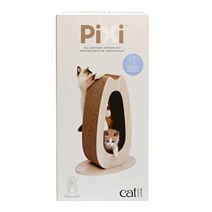 jeksCatit Catit Pixi scratch .-Tall cat for furniture cat type nail .. independent type cardboard interior 45×23.