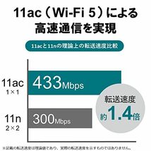 バッファロー WiFi 無線LAN 子機 USB2.0用 11ac/n/a/g/b 433Mbps ビームフォーミング機_画像3