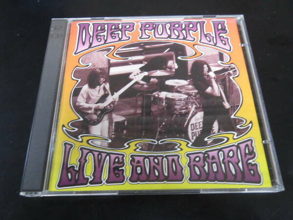 Deep Purple - Live and Rare 輸入盤２ｘCD（アメリカ 88561-1136-2, 1992）