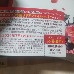 ■■3月発行■中野まや花「龍神と許嫁の赤い花印(1)」■TSUTAYA特典付■noicomi■応募券ありの画像5