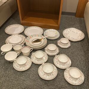 【E/H05020】食器 カップ＆ソーサー まとめ GIVENCHY noritake ノリタケ Narumi ナルミ 等