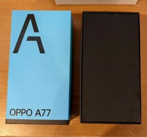 OPPO A77 ブルー　未使用品