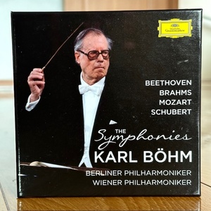 22824　カールベーム交響曲全集　ベートーヴェン,ブラームス,モーツァルト,シューベルト　ウィーンフィル,ベルリンフィル　22CD　輸入盤