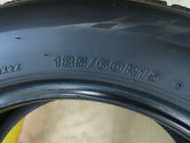 ☆ブリヂストン ブリザック VRX2 185/60R15 スタッドレス タイヤ 15インチ 2020年製造 4本 中古 BRIDGESTONE BLIZZAK STUDLESS☆_画像9