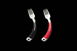  car bs Fork black, red 