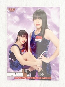☆ BBM2022 女子プロレスカード レギュラーカード 032 カノン ☆