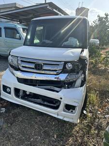 ホンダN BOXの事故車現状です。