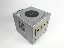 ゲームキューブ Nintendo 任天堂 GAMECUBE ゲームボーイプレイヤー シルバー コントローラー付き_画像5