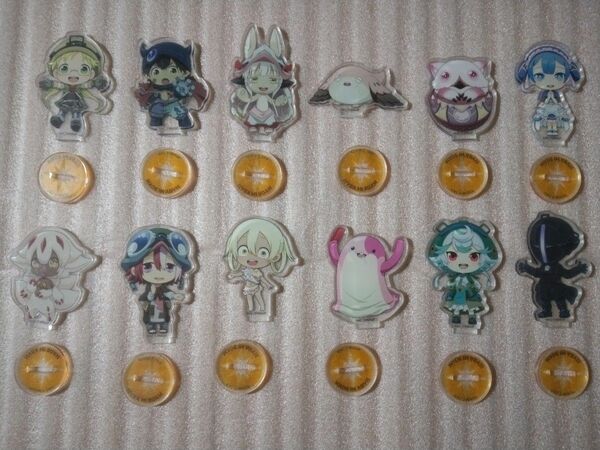 メイドインアビス 烈日の黄金郷 アクリルスタンド アクスタ 全12種コンプセット ナナチ リコ レグ