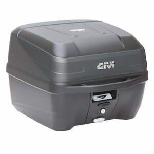 GIVI (ジビ) バイク用 リアボックス 32L 未塗装ブラック ブラックパネル 黒 モノロックケース B32N バイクパーツセンター