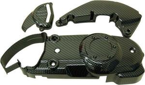  Suzuki address V125/G CF46A crankcase cover carbon style 3 point set new goods bike parts center 