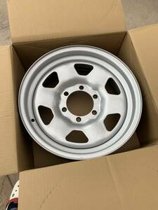  Land Cruiser 70 HZJ7# PZJ7# narrow for original wheel 5 pcs set 6J ±0 steel 78 Prado also 6 hole PCD 139.7 new goods unused goods 