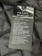 【美品】PRADA プラダ【SGC281_1WQ8_F0002_S_232】2023年秋冬 Re-Nylon ブルゾンジャケット 参考定価¥ 368,500 Lサイズ_画像8