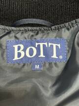 【美品】BoTT ボット【TEDDY VARSITY JACKET 233BoTT03】テディ バーシティ ジャケット サイズ：M ブラック×ホワイト_画像7