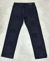 【新品】Supreme シュプリーム【New York Yankees Regular Jean Black】2021年秋冬 21AW デニムパンツ 32inchブラック_画像2