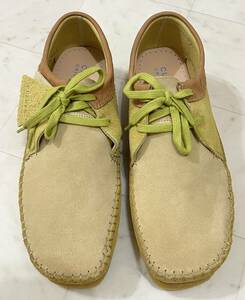 【新品】Clarks クラークス × Levis Vintage Clothingリーバイスヴィンテージクロージング【WEAVER】ウィーバー スエード シューズ 26cm