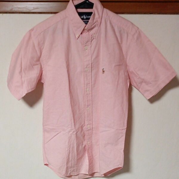 ラルフローレン　Ralph　Lauren　 半袖シャツ ボタンダウン シャツ　コットンシャツ　Sサイズ