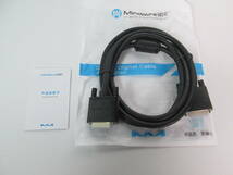 新品 DVI-Dケーブル 2m シングルリンク デジタル パソコン モニター ディスプレイ用 monitors display cable PC_画像9