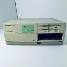 98-49 NEC PC-9821Xe/U7W HDD欠 ODP DX4 640+18432 FDD上よりMS-DOS6.20の起動確認できました_画像1