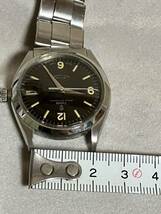 正規品 TUDOR チュードル オイスターデイト Black Dial ブラックダイヤル 黒文字盤 小薔薇 動作品　アンティーク　コレクター　現状品_画像6