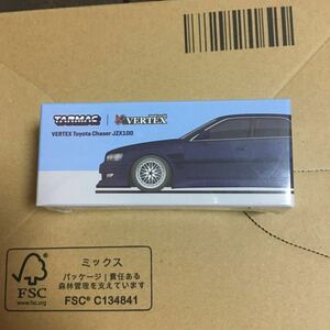 TTarmac Works 1/64 ターマック ワークス トヨタ VERTEX チェイサー JZX100 ブルーメタリック 新品・未開封品