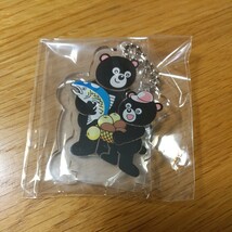 【非売品】福島県 大熊町 ゆるキャラ ご当地キャラ おおちゃんくうちゃん アクリルキーホルダー アクスタ アクリルチャーム 熊 くま クマ_画像1