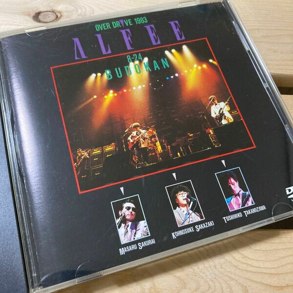 THE ALFEE OVER DRIVE 1983 8-24 BUDOKAN DVD