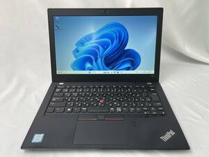 レノボ Lenovo ThinkPad X280［Intel Core i5-8250U/メモリ8GB/SSD256GB/Win11/12.5型］20KES0FL00 ノートパソコン【ジャンク】569