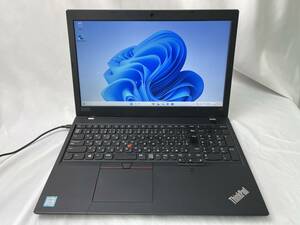 レノボ Lenovo ThinkPad L580［Intel Core i5-8250U/メモリ8GB/SSD256GB/Win11/15.6型］20LXS08H00 ノートパソコン【ジャンク】608