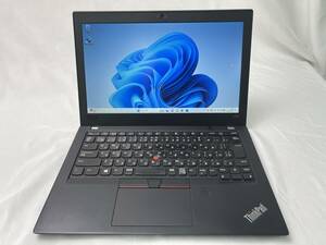 レノボ Lenovo ThinkPad X280［Intel Core i5-8250U/メモリ8GB/SSD256GB/Win11/12.5型］20KES0FL00 ノートパソコン【ジャンク】640