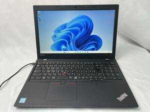 レノボ Lenovo ThinkPad L580［Intel Core i5-8250U/メモリ8GB/SSD256GB/Win11/15.6型］20LXS08H00 ノートパソコン【ジャンク】625