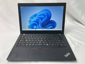 レノボ Lenovo ThinkPad X280［Intel Core i5-8250U/メモリ8GB/SSD256GB/Win11/12.5型］20KES0FL00 ノートパソコン【ジャンク】651