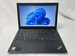 レノボ Lenovo ThinkPad X280［Intel Core i5-8250U/メモリ8GB/SSD256GB/Win11/12.5型］20KES0FL00 ノートパソコン【ジャンク】645