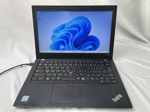 レノボ Lenovo ThinkPad X280［Intel Core i5-8250U/メモリ8GB/SSD256GB/Win11/12.5型］20KES0FL00 ノートパソコン【ジャンク】564