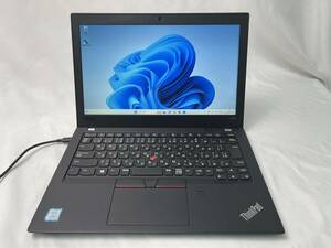 レノボ Lenovo ThinkPad X280［Intel Core i5-8250U/メモリ8GB/SSD256GB/Win11/12.5型］20KES0FL00 ノートパソコン【ジャンク】642