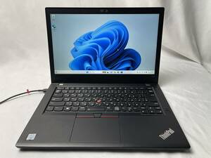 レノボ Lenovo ThinkPad T480［Intel Core i5-8350U @ 1.70GHz/メモリ8GB/SSD256GB/14型］20L6S6L60N ノートパソコン【ジャンク】708