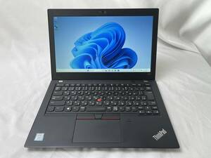 レノボ Lenovo ThinkPad X280［Intel Core i5-8250U/メモリ8GB/SSD256GB/Win11/12.5型］20KES0FL00 ノートパソコン【ジャンク】734