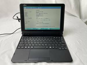 富士通 タブレット ARROWS Tab Q509/VB［Intel Celeron N4000／メモリ4GB／eMMC 64GB／10.1型（1920×1200）］【ジャンク】728