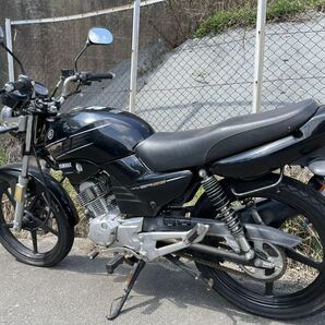 ！引取限定！YAMAHA YBR125 福岡 不動 ジャンク レストアベース 現状 車体 黒 125cc 鍵書類有の画像3