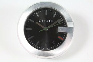 GUCCI グッチ 210 テーブルクロック 置き時計 Gラウンド (3) 【保証品】