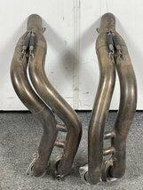 AKRAPOVIC Kawasaki ZX-10R ? フルエキゾーストマフラー サイレンサー チタン フルエキ 4-2-1 アクラポビッチ 【現状品】_画像9