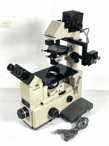 OLYMPUS IMT-2 handstand type fluorescence phase difference microscope micro manipyu letter - lamp house against thing lens 4 pcs set Olympus [ present condition goods ]