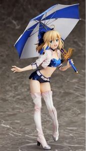 [ new goods unopened ] plusone plus one 1/7 PVC made has painted final product figure Fate/stay night Saber TYPE-MOON RACING Ver.